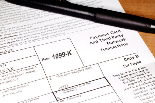 Form 1099 K Merchant transaction record