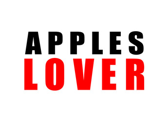 Apples lover png 