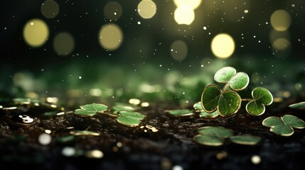 celebrating emerald jubilation: happy st patrick's day, joyous Irish tradition filled with green festivities, luck cultural merriment on March 17th, embracing spirit of Irish pride and celebration.