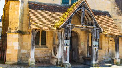 Fototapeta na wymiar Honfleur is a famous village in Normandy, France