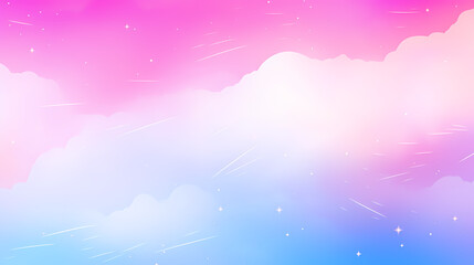 Mysterious star themed gradient background with countless twinkling stars