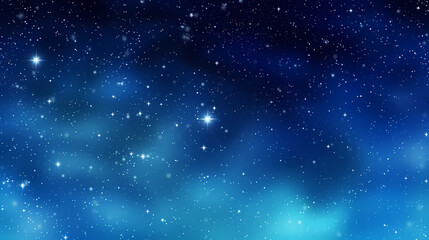 Fototapeta na wymiar Countless stars twinkle in the night sky