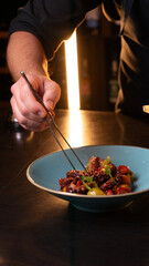 The process of a chef's work