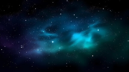 Obraz premium Countless stars twinkle in the night sky
