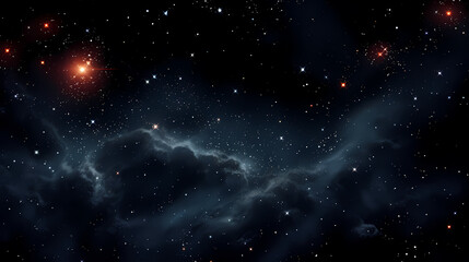 Fototapeta premium Countless stars twinkle in the night sky