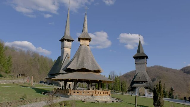 Monastery Of Barsana, Maramures, Romania