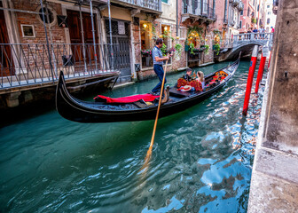 Fototapeta na wymiar Gondola in Venice