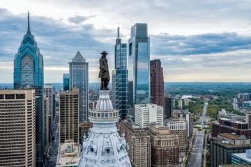 Photo sur Plexiglas Etats Unis Philadelphia Skyline