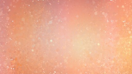 Fototapeta premium Fuzz peach confetti background. Generative AI