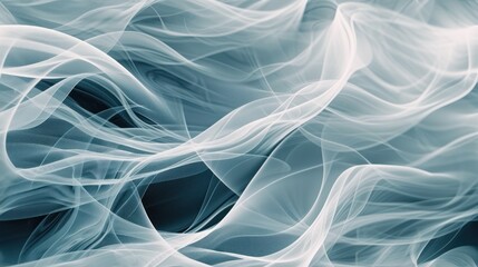  a blue and white abstract background with waves of white smoke in the middle of the image and a blue background with white smoke in the middle of the top of the image.