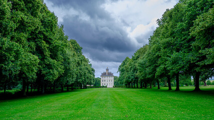 Obraz premium Ashdown Park, near Lambourn in the Berkshire Downs