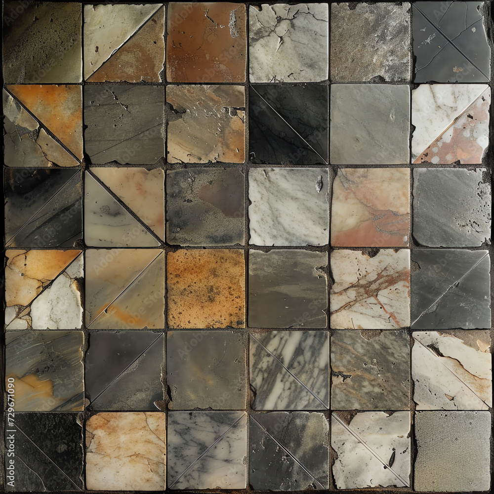 Poster tile pattern texture