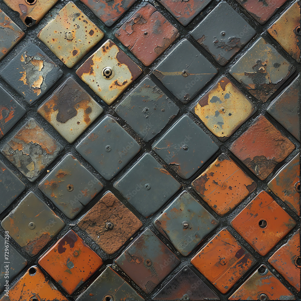 Poster tile pattern texture