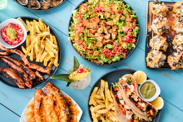 Seafood and Maitai