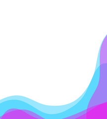 abstract background with waves purple blue simple 