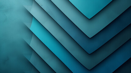 Obraz premium Elegant Blue Geometric Wall Design: Modern Abstract Art