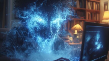 Fototapeta premium Digital Conjuror