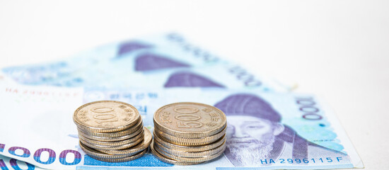 south sores Thousand won bank note