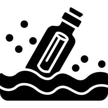 Message In A Bottle Icon