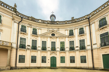 Eszterhaza palace in Fertod, Hungary, Europe.