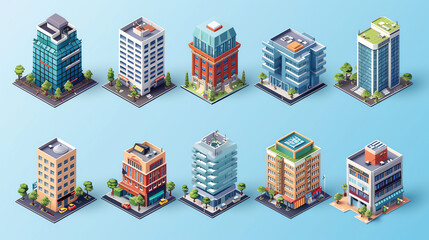 Isometric Building Tileset