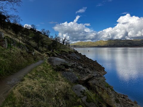 lake in the mountains