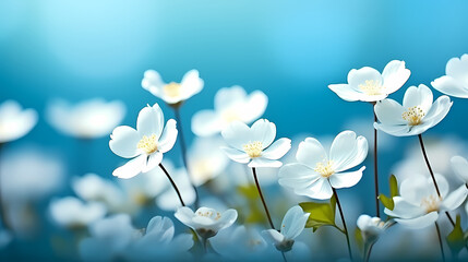 Spring background, green natural rustic background