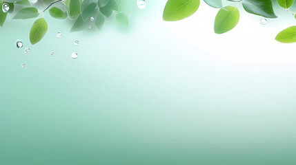 Spring background, green natural rustic background