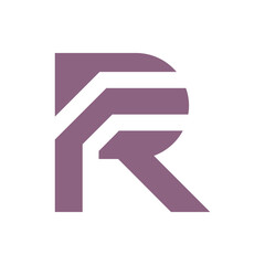 Monogram R design vector logo. Monogram initial letter mark R logo design. Monogram design vector logo. Monogram initial letter mark R logo design. Simple R monogram. Monogram R design logo 