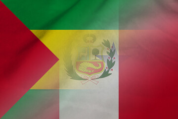 Sao Tome and Principe and Peru official flag international relations PER STP