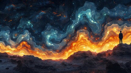 Fototapeta premium Ethereal Rift