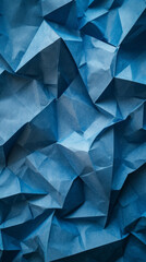 Close Up of Blue Paper Background