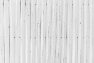 Old White corrugated iron metal sheet texture surface. Industrial steel silver background.