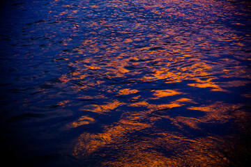 dark blue sea water surface background