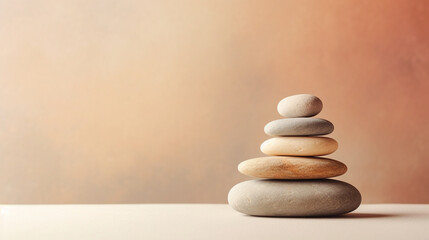 stack of spa stones