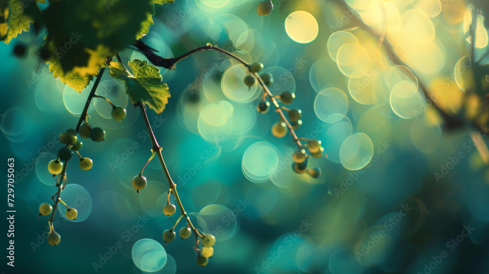 Poster a captivating symphony of growth each vine a unique instrument in a medley of shapes and shades that