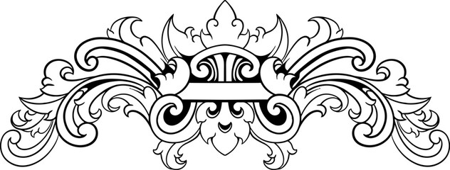 Luxury Frame Ornament Wedding Decoration