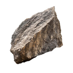 heavy rock on transparent background