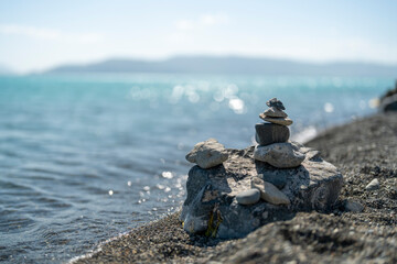 Beautiful Lake Sevan in Armenia