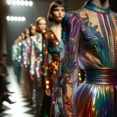 Fototapeta premium rainbow fashion