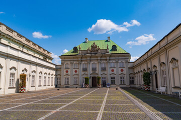 Fototapeta premium Copper-Roof Palace, a branch of the Royal Castle Museum, in Warsaw, Poland