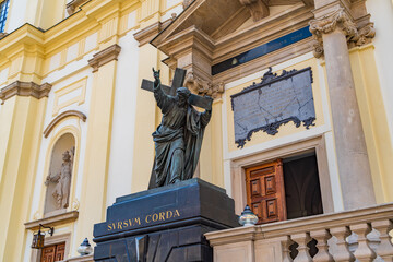 Holy Cross Church in Wrsaw, Poland