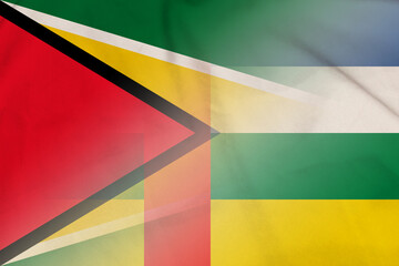 Guyana and Central African Republic government flag transborder relations TCD GUY