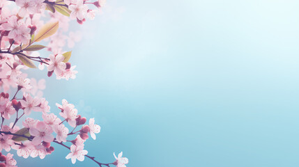 Obraz na płótnie Canvas Spring background / banner / frame / card