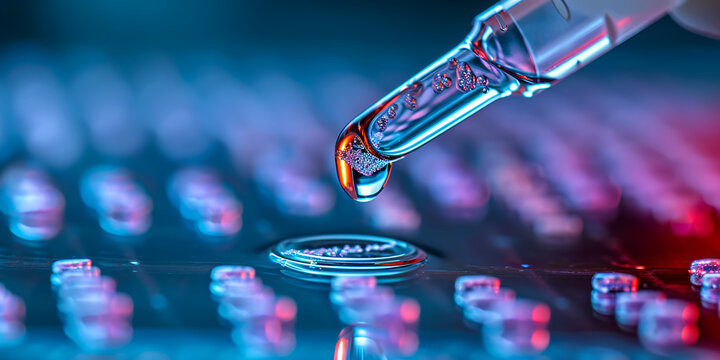 biology Scientific Research experiment, Closeup on tools for DNA amplification | Advancements in DNA Amplification Methods: From PCR to Next-Generation Sequencing