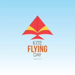 This day is celebrated annually on February 8th. It's a day to encourage people to get outside, enjoy the fresh air, and experience the joy of flying a kite.