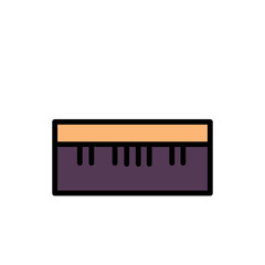 Keyboard Music Piano Filled Outline Icon