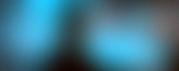light blue, rough abstract background with gradient colors, illuminated bright. Glow template with empty space and textured, grainy noise background.