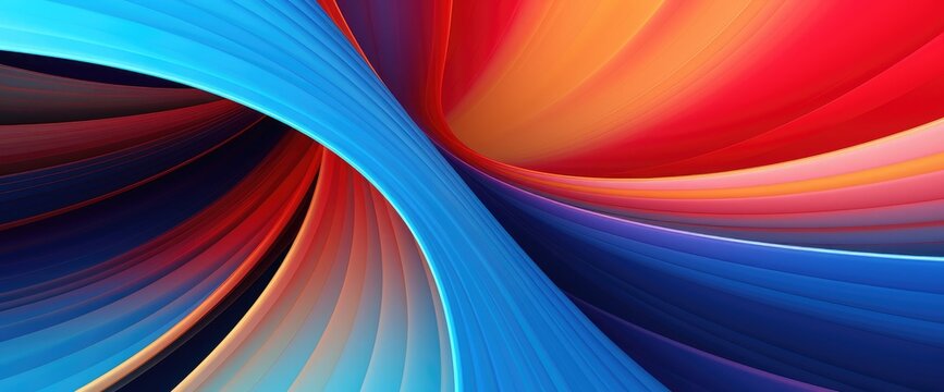 Abstract geometric centric motion pattern with dynamic lines background.