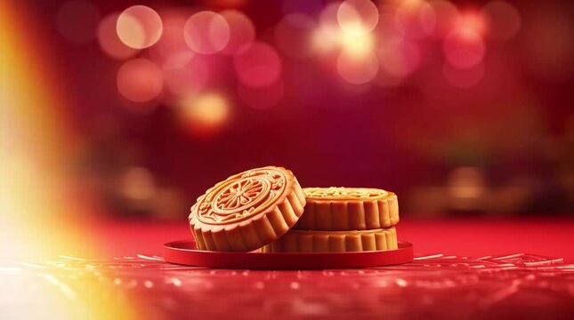 Delicious mooncake video for Mid-Autumn Festival

